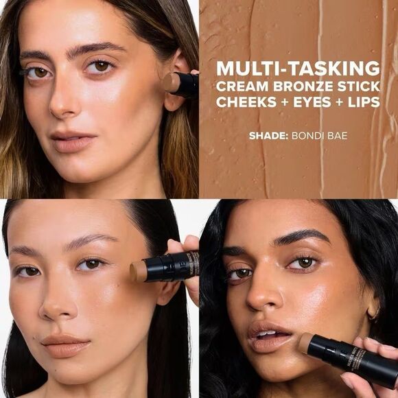 Nudestix Nudies Matte All Over Face Bronze Color Bondi Bae - Picture 1 of 6